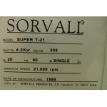 Sorvall Super T-21 Centrifuge